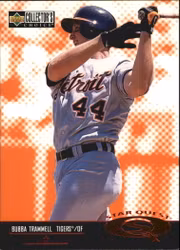 1998 Collector's Choice StarQuest #SQ17 Bubba Trammell SD (10-JJ7-MLBTIGERS)