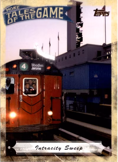 2010 Topps Update More Tales of the Game #6 Intracity Sweep (10-JJ7-MLBOTHERS)