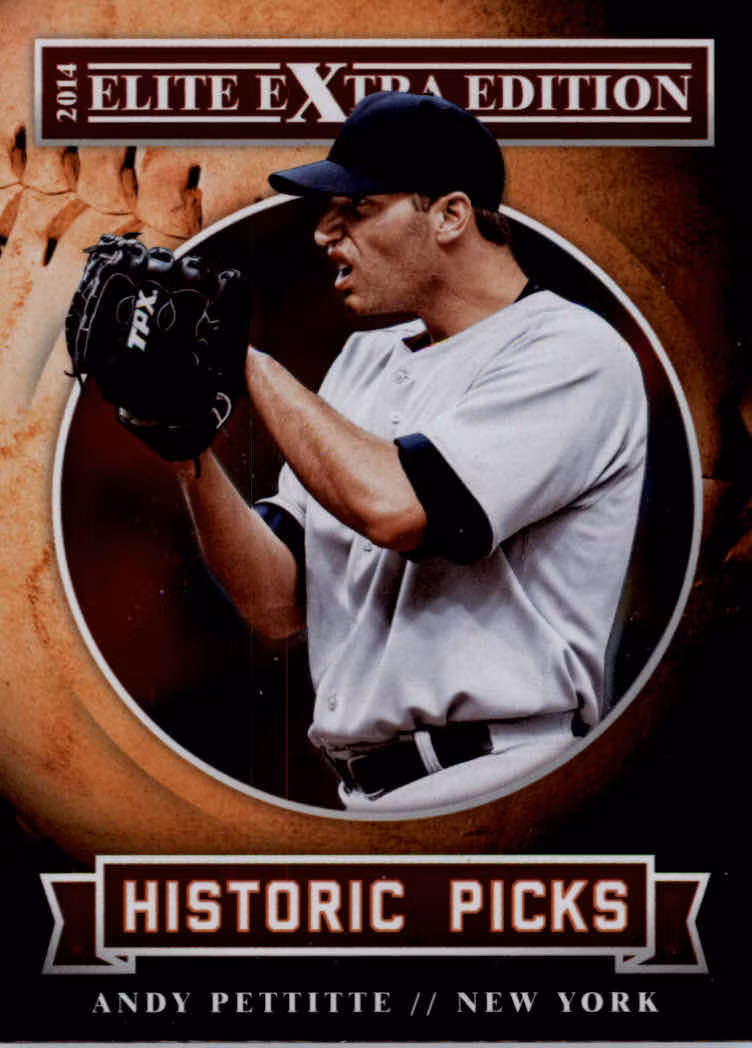 2014 Elite Extra Edition Historic Picks #10 Andy Pettitte (15-JJ7-MLBYANKEES)