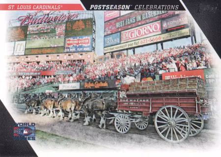 2017 Topps Update Postseason Celebration #PC10 St. Louis Cardinals (12-JJ7-MLBCARDINALS)