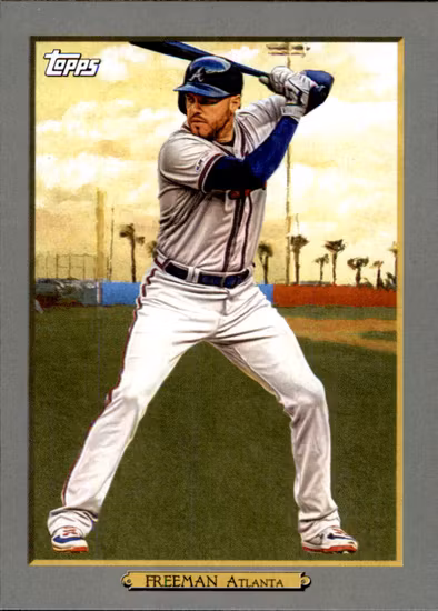2020 Topps Turkey Red '20 #TR6 Freddie Freeman (12-JJ7-MLBBRAVES)