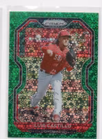 2021 Panini Prizm Prizms Green Donut Circles #210 Luis Castillo (30-JJ9-MLBREDS)