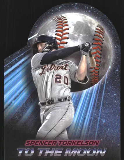 2024 Topps Big League To the Moon #TM40 Spencer Torkelson (10-JJ7-MLBTIGERS)