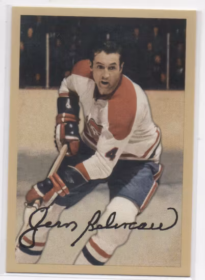 2024-25 Parkhurst Champions '53-54 Retros #68 Jean Beliveau (40-JJ9-NHLCANADIENS)