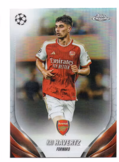 2023-24 Topps Chrome UEFA Club Competitions Refractors #20 Kai Havertz (20-JJ2-ARSENAL)