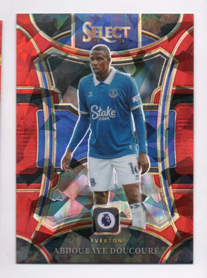 2023-24 Select English Premier League Red Ice #141 Abdoulaye Doucoure (30-JJ4-EVERTON)