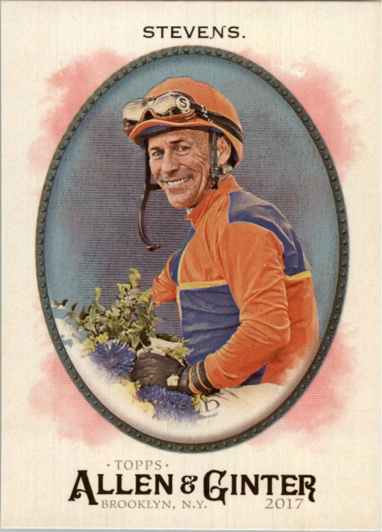 2017 Topps Allen and Ginter Hot Box Foil #59 Gary Stevens (10-HH8-OTHERS)