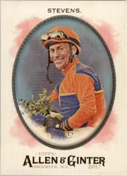 2017 Topps Allen and Ginter Hot Box Foil #59 Gary Stevens (10-HH8-OTHERS)