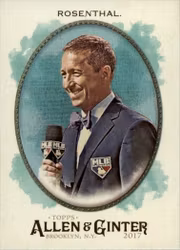 2017 Topps Allen and Ginter Hot Box Foil #89 Ken Rosenthal (10-HH8-OTHERS)