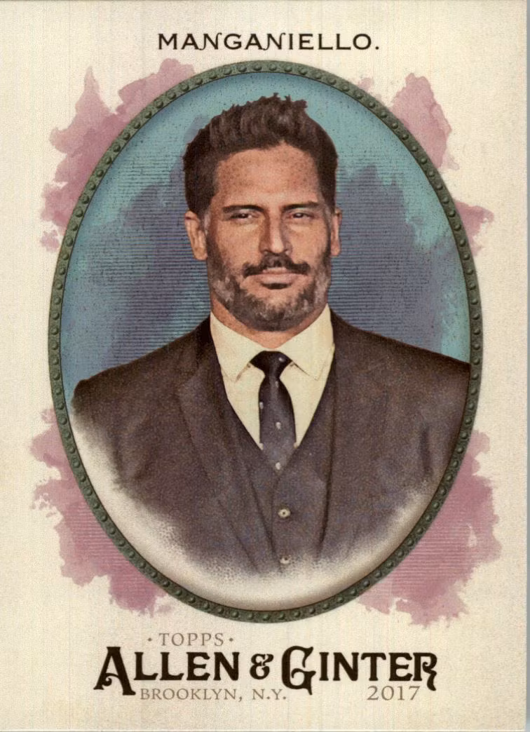 2017 Topps Allen and Ginter Hot Box Foil #189 Joe Manganiello (10-HH8-OTHERS)