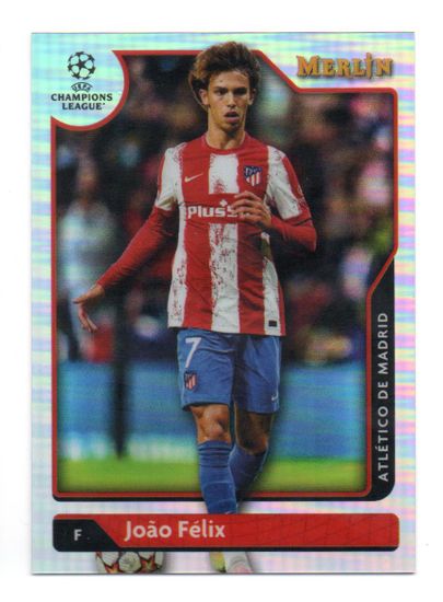 2021-22 Merlin UEFA Champions League Refractors #14 Joao Felix (20-JJ2-ATLETICOMADRID)