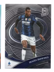 2021-22 Panini Chronicles Serie A #258 Denzel Dumfries Spectra (15-JJ2-INTER)