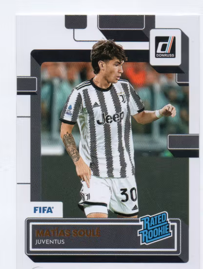 2022-23 Donruss #197 Matias Soule RR (15-II4-SOCCERJUVENTUS)