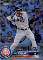 2018 Topps Chrome Refractors #50 Kris Bryant (12-JJ14-MLBCUBS)