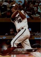 2018 Topps Chrome Sepia Refractors #142 Trey Mancini (15-JJ14-MLBORIOLES)
