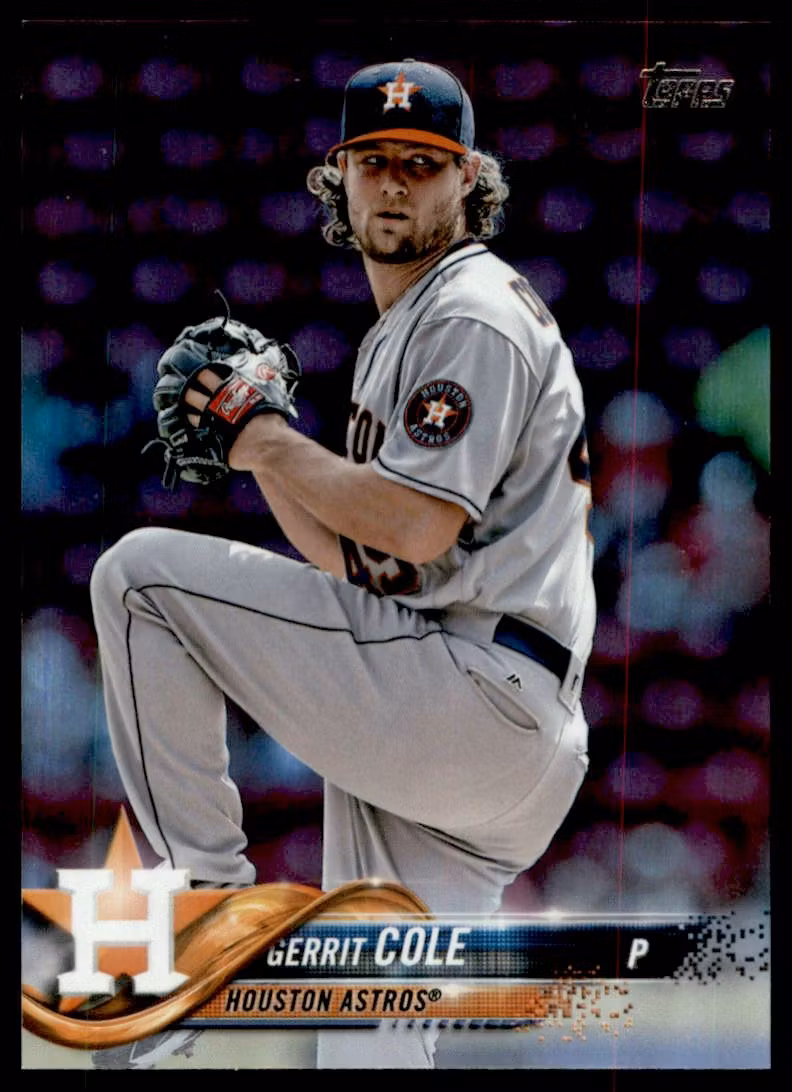 2018 Topps Rainbow Foil #443 Gerrit Cole (20-JJ14-MLBASTROS)