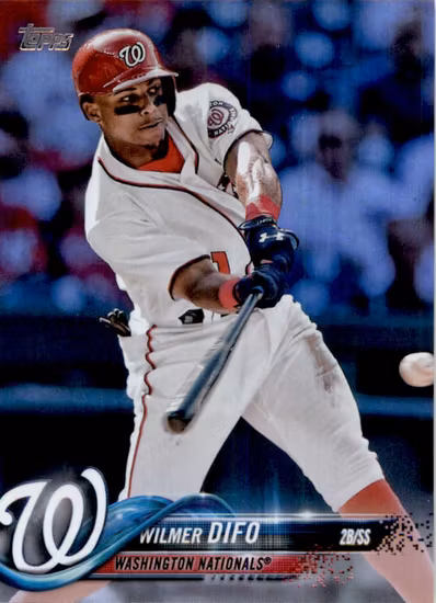 2018 Topps Rainbow Foil #473 Wilmer Difo (12-JJ14-MLBNATIONALS)