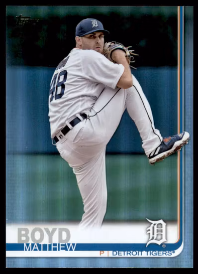 2019 Topps Rainbow Foil #93 Matthew Boyd (15-JJ15-MLBTIGERS)