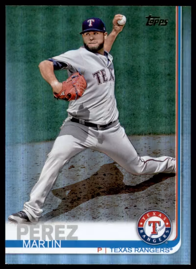 2019 Topps Rainbow Foil #219 Martin Perez (15-JJ15-MLBRANGERS)