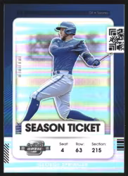 2021 Panini Contenders Optic Holo #94 George Springer (12-JJ15-MLBBLUEJAYS)