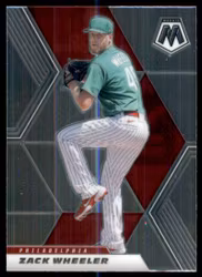 2021 Panini Mosaic #50 Zack Wheeler (5-JJ13-MLBPHILLIES)