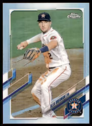 2021 Topps Chrome Refractors #149 Alex Bregman (12-JJ15-MLBASTROS)