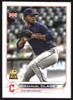 2022 Topps UK #72 Emmanuel Clase (10-JJ11-MLBGUARDIANS)