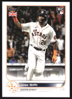 2022 Topps UK #76 Jose Siri RC (12-JJ11-MLBASTROS)