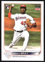 2022 Topps UK #89 Josiah Gray RC (10-JJ11-MLBNATIONALS)