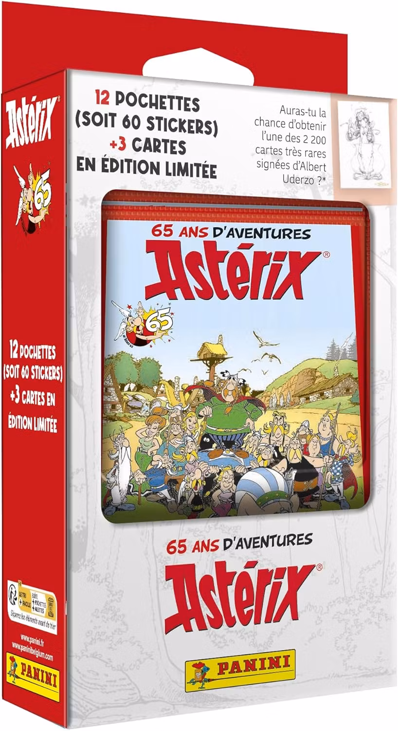 2024 Panini Asterix 65 Years Anniversary (Full Box)