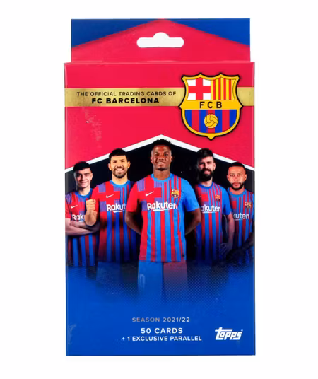 2021-22 Topps FC Barcelona Soccer (Official Team Set)