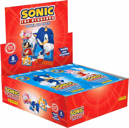 2024 Panini Sonic The Hedgehog Gotta Go Fast (Sealed Box)