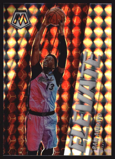 2020-21 Panini Mosaic Elevate Mosaic #17 Bam Adebayo (25-JJ15-NBAHEAT)