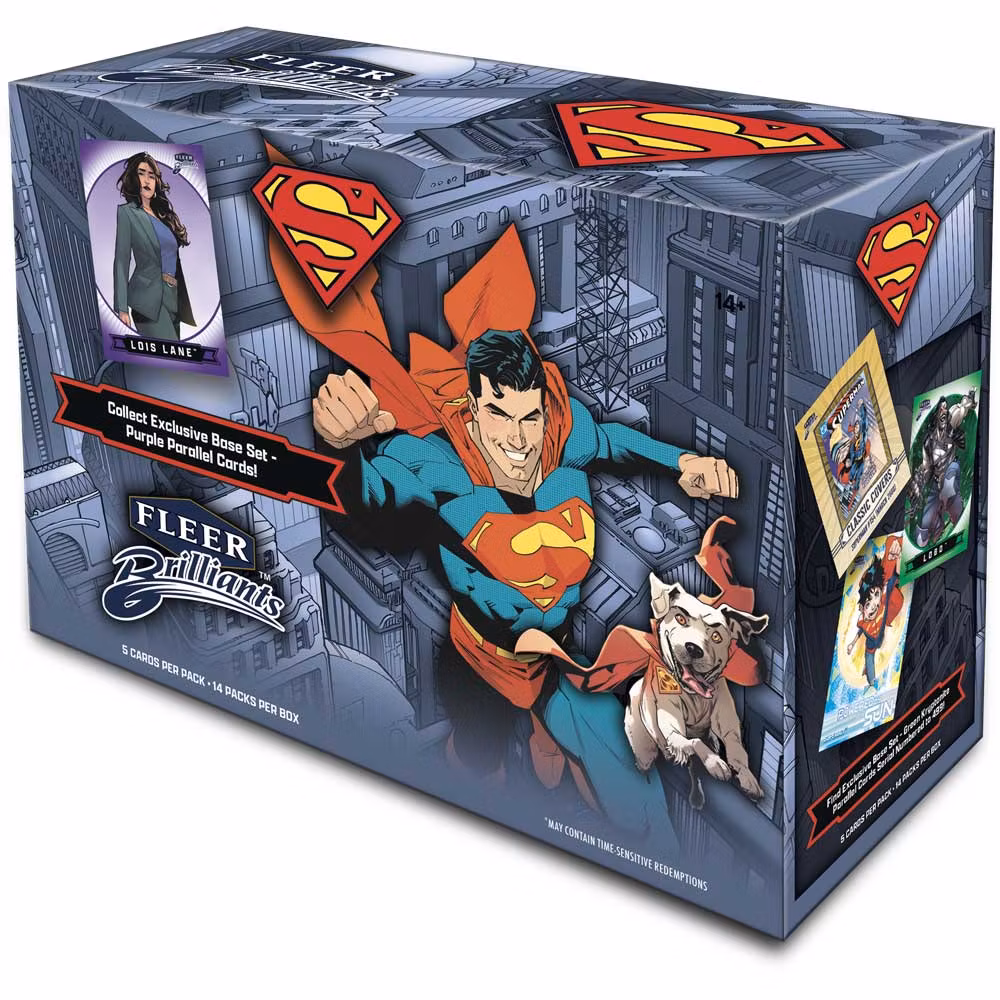 2025 Upper Deck Fleer Brilliants Superman (Mega Box)