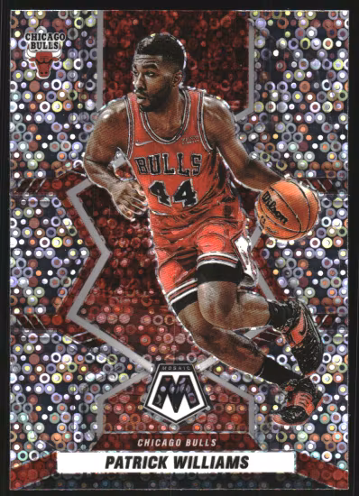 2021-22 Panini Mosaic Mosaic Fast Break Silver #114 Patrick Williams (25-KK1-NBABULLS)