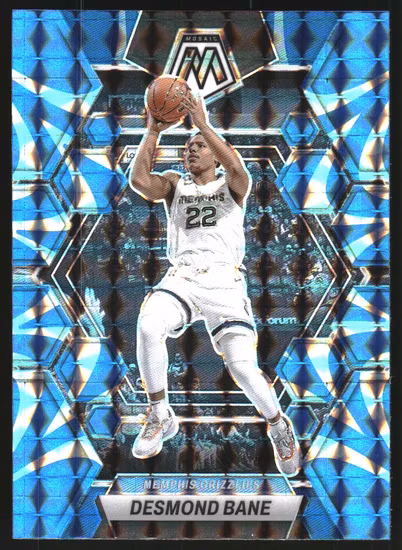 2022-23 Panini Mosaic Mosaic Reactive Blue #156 Desmond Bane (30-KK2-NBAGRIZZLIES)