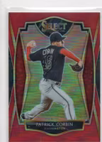 2021 Select Red #122 Patrick Corbin PRM (15-KK8-MLBNATIONALS)