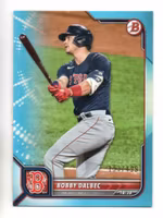 2022 Bowman Sky Blue #29 Bobby Dalbec (20-KK7-MLBREDSOX)
