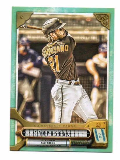 2022 Topps Gypsy Queen Turquoise #94 Luis Campusano (20-KK8-MLBPADRES)