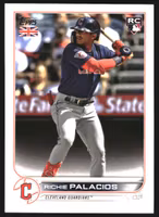 2022 Topps UK #90 Richie Palacios RC (10-JJ11-MLBGUARDIANS)