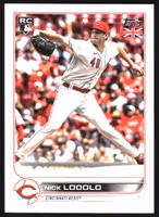 2022 Topps UK #91 Nick Lodolo RC (10-JJ11-MLBREDS)