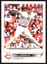 2022 Topps UK #91 Nick Lodolo RC (10-JJ11-MLBREDS)