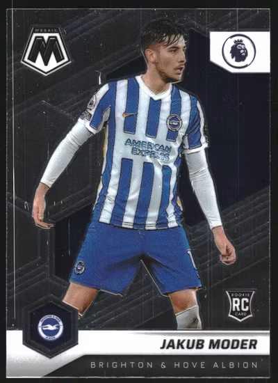2021-22 Panini Mosaic English Premier League #114 Jakub Moder (10-KK3-BRIGHTON)
