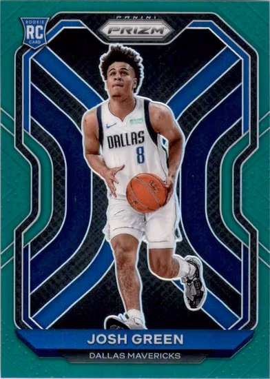 2020-21 Panini Prizm Prizms Green #274 Josh Green (40-KK12-NBAMAVERICKS)
