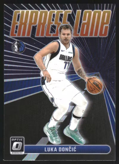 2023-24 Donruss Optic Express Lane Holo #13 Luka Doncic (40-KK15-NBAMAVERICKS)