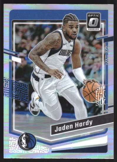2023-24 Donruss Optic Holo #55 Jaden Hardy (20-KK10-NBAMAVERICKS)