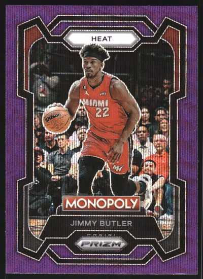 2023-24 Panini Prizm Monopoly Purple #46 Jimmy Butler (20-KK11-NBAHEAT)