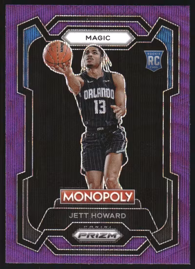 2023-24 Panini Prizm Monopoly Purple #65 Jett Howard (20-KK13-NBAMAGIC)