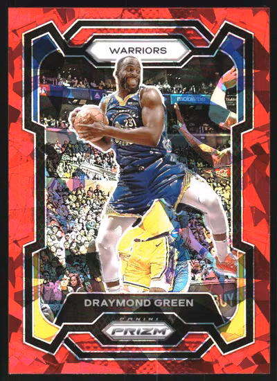 2023-24 Panini Prizm Prizms Red Ice #75 Draymond Green (20-KK10-NBAWARRIORS)