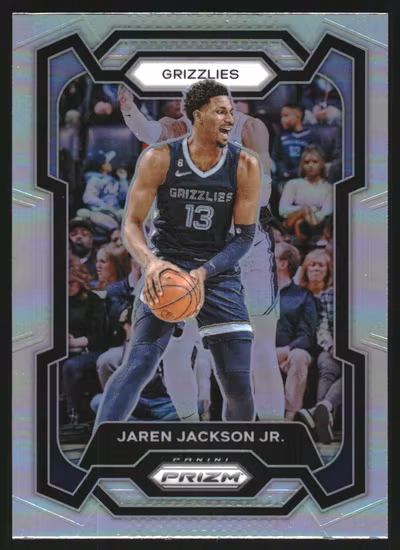 2023-24 Panini Prizm Prizms Silver #61 Jaren Jackson Jr. (20-KK15-NBAGRIZZLIES)